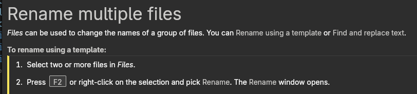 Education & Documentation